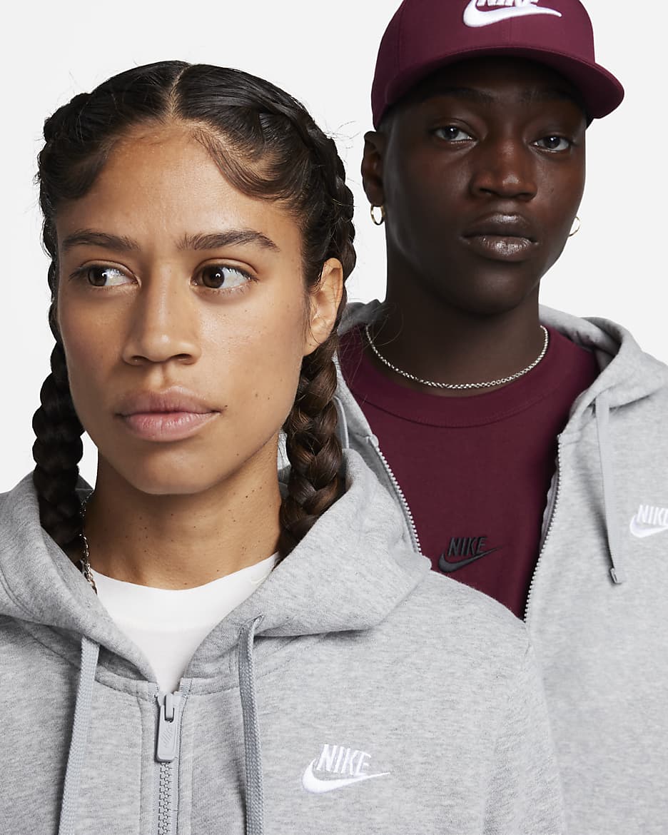 Nike sportswear full zip deals front hoodie